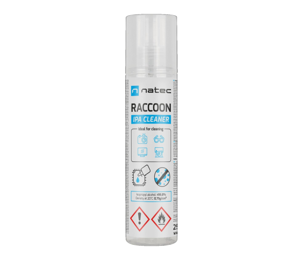 Natec Raccoon IPA cleaner spray 250ml Alkohol izopropylowy - 1535117 - zdjęcie